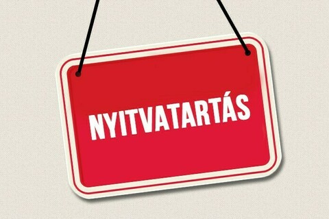 Pünkösdi nyitva tartás